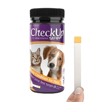 CheckUp Dogs & Cats Urine Testing Strips for UTI Detection 50 Pack image