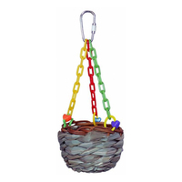 SuperBird Hanging Treat Basket for Small Birds 17.7 x 7.6cm image