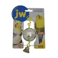 JW Pet Insight Activitoys Disco Ball Bird Toy for Small Birds image