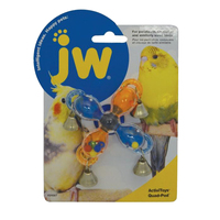 JW Pet Insight Activitoys Quad Pod Bird Toy for Small Birds image