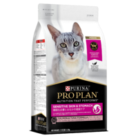 Pro Plan Adult Sensitive Skin & Stomach Dry Cat Food Salmon & Tuna 1.5kg image