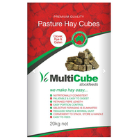 MultiCube Pasture Hay Cubes Palatable Horse Feed 20kg image