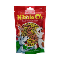 Peters Nibble Os Small Animals Food Treats 6 x 120g image