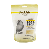 Peckish Junior Egg & Biscuit w/ Blueberries & Chia Seeds Bird Feed 500g image