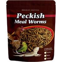 Peckish Mealworms for Reptiles Chickens Caged/Wild Birds & Hamsters 100g image