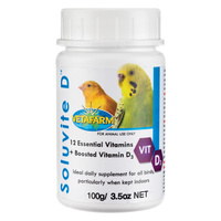 Vetafarm Soluvite D Vitamin Powder Supplement for Birds - 5 Sizes image