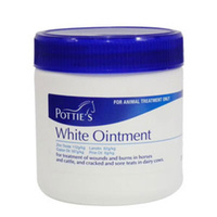 Potties White Ointment Cattle & Horses Antiseptic Treatment - 3 Sizes image