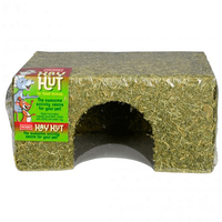 Peters Hay Huts Edible Pressed Small Animals Wood Fibre House - 3 Sizes image