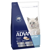 Advance Kitten 2-12 Months Dry Cat Food Chicken w/ Rice - 2 Sizes image