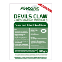 Betavet Natural Solutions Devils Claw + Red Marine Minerals for Horses - 2 Sizes image