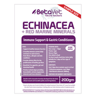Betavet Natural Solutions Echinacea + Red Marine Minerals for Horses - 4 Sizes image