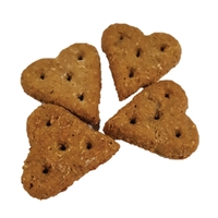 Huds & Toke Horse Little Love Heart Cookies Natural Pet Treats - 2 Sizes image