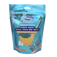 Freezy Paws Freeze-Dried Raw Treats Chicken w/ Colostrum for Dogs & Cats 80g image