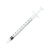 Terumo Syringe Transparent Hypodermic Tuberculin 1ml x 100 SS+01T image