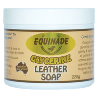 Equinade Glycerine Leather Saddle Harness Boots Cleaner Soap 220g  image