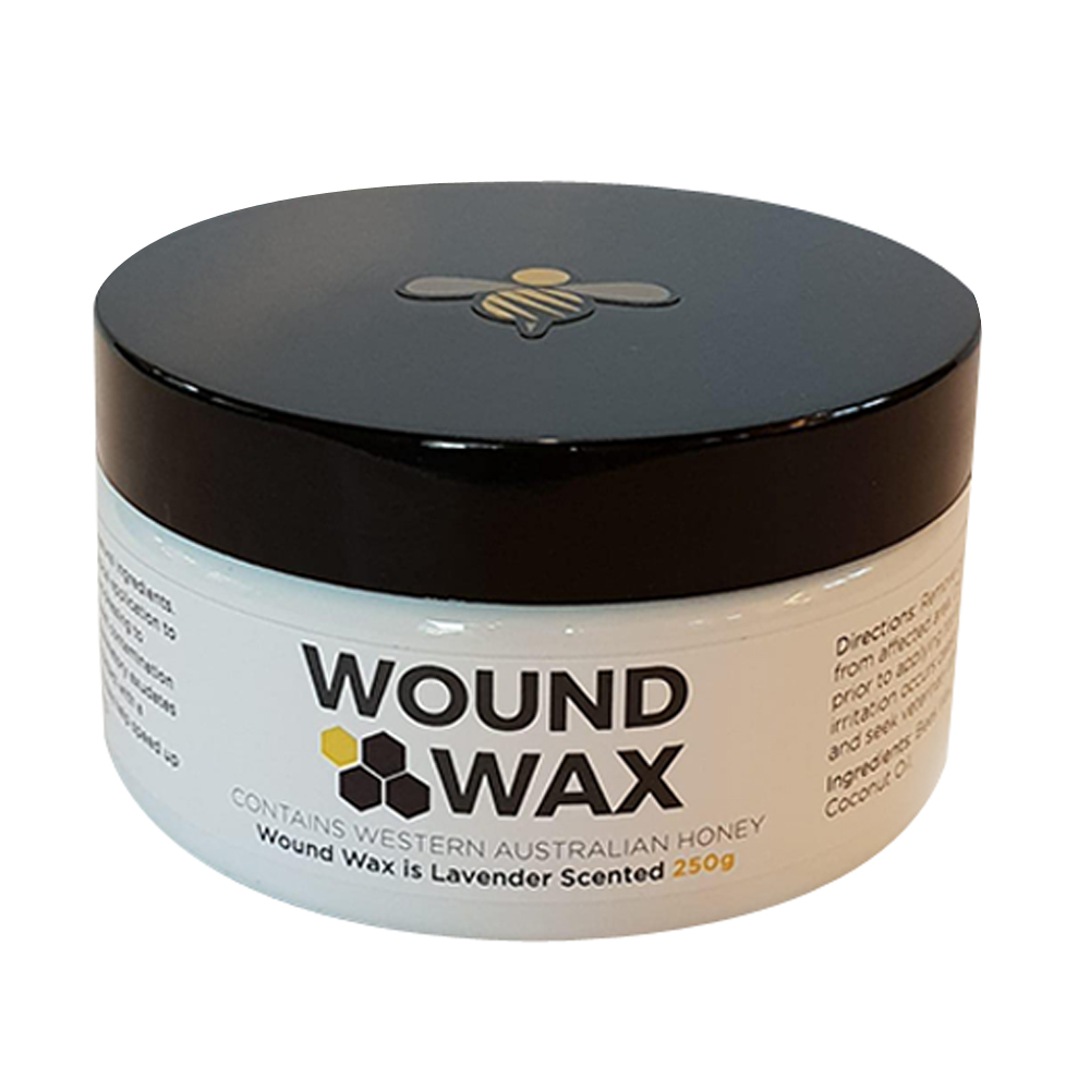 Wound Wax Formula Honey-Based Salve Skin Care for Horses & Dogs - 4 Sizes -  Apis Australia