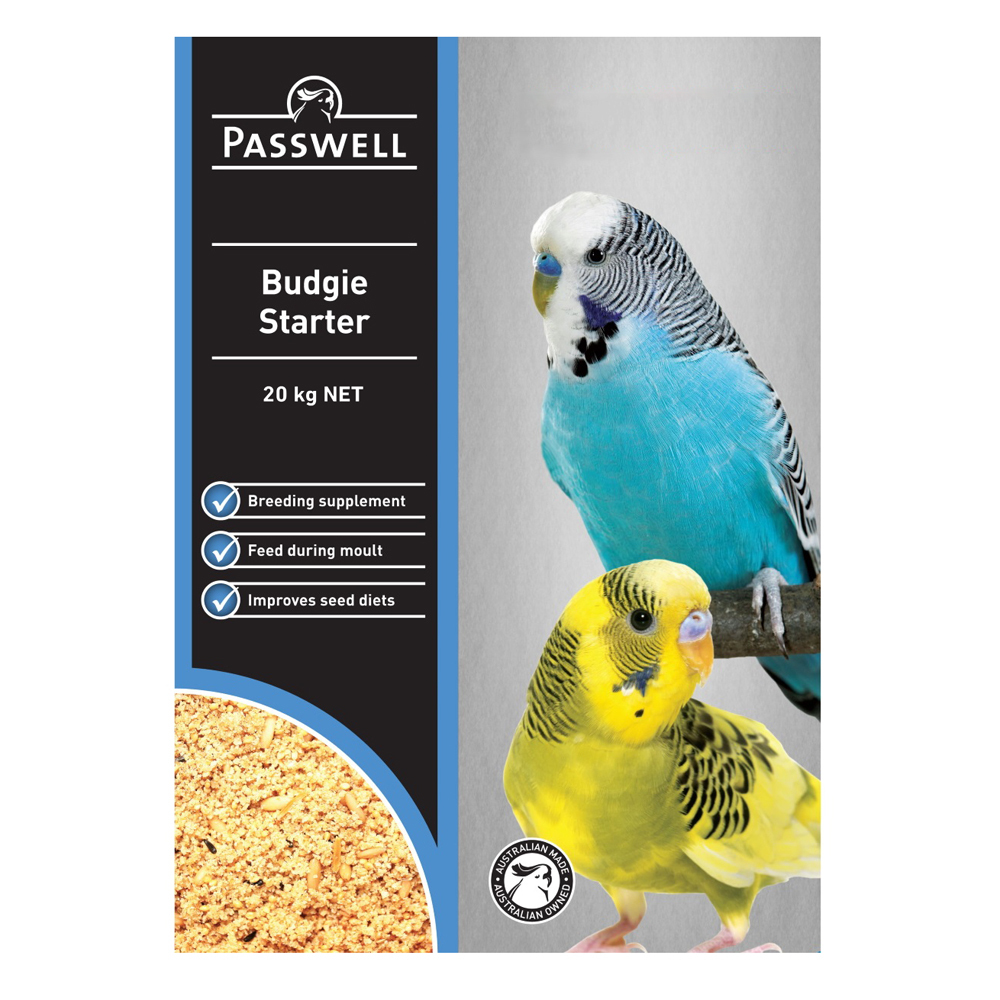 Picture of Passwell Budgie Starter Nutritional Breeding Supplement 20kg