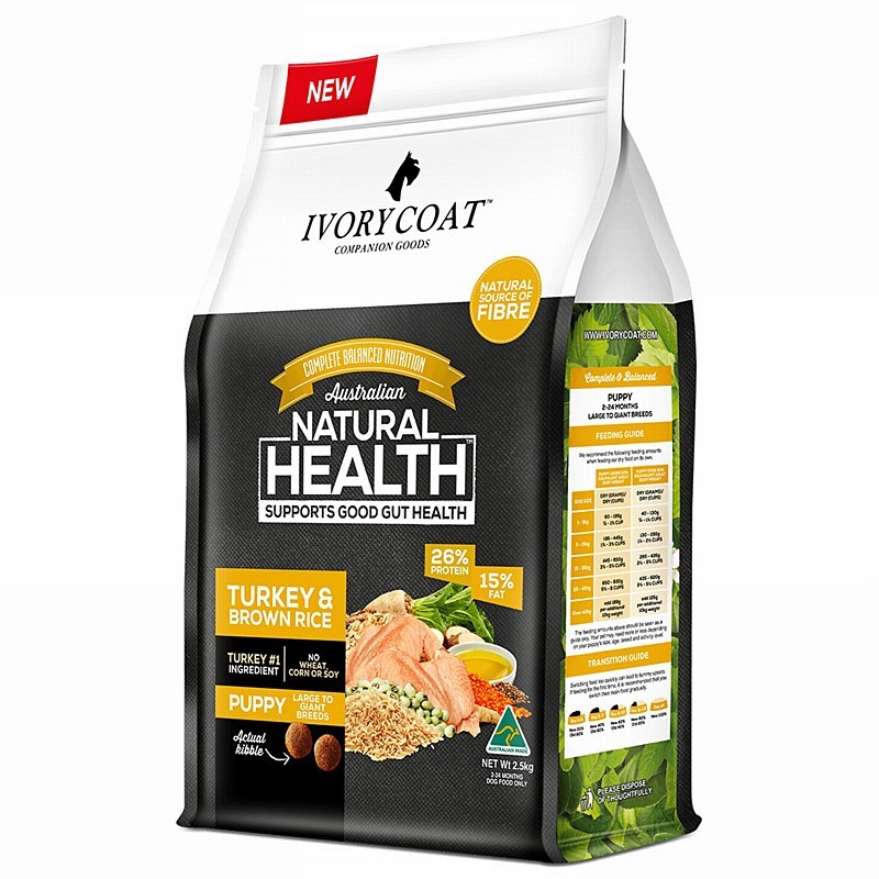 Ivory coat puppy food top
