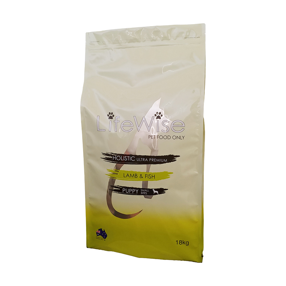 Curated visual reference: Picture Idea: Lifewise Puppy Dry Dog Food Lamb W Fish Rice Oats