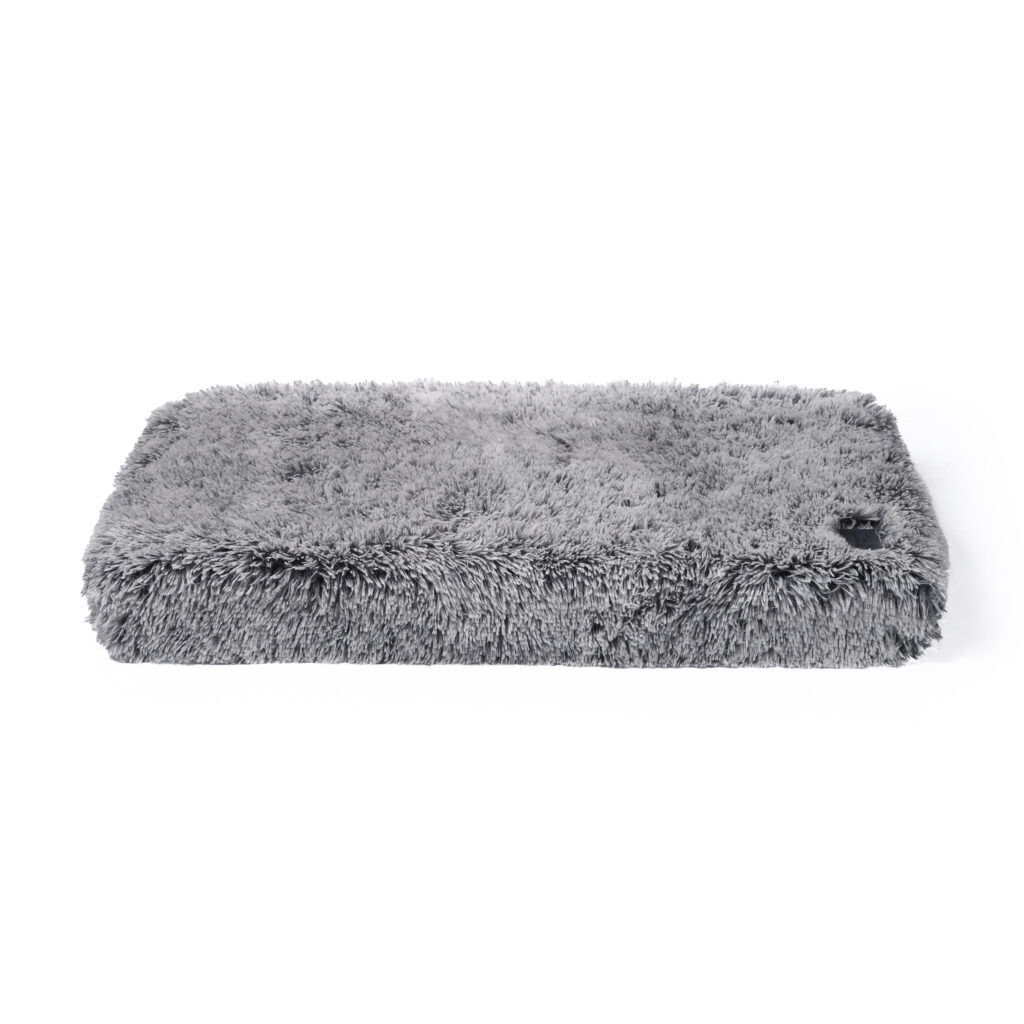 View of Superior Pet Calming Crate Dog Mat Topper Water-Resistant Dove Grey - 4 ...