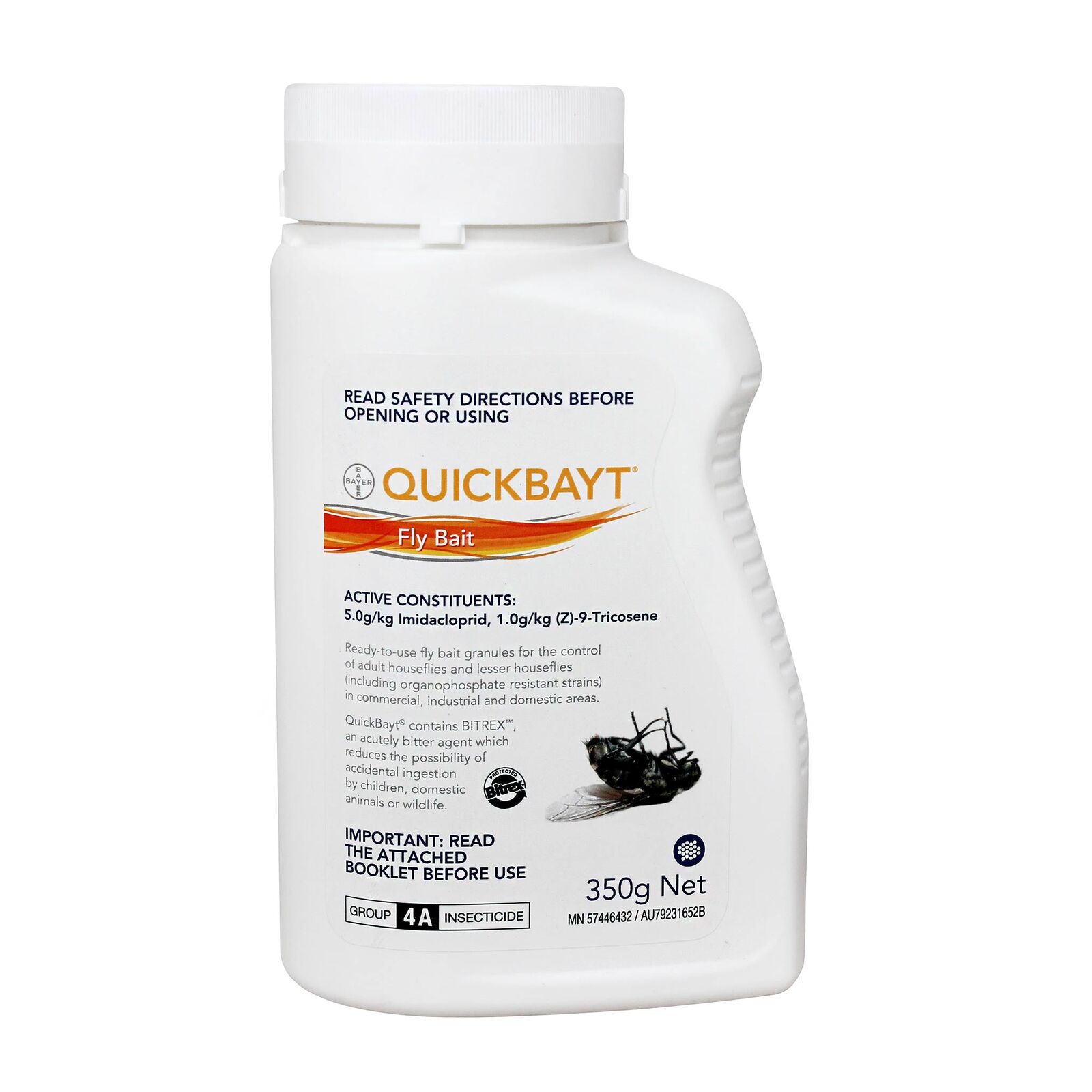 Quickbayt Fly Bait Ready-to-Use Sugar-Based Fly Repellent - 2 Sizes ...