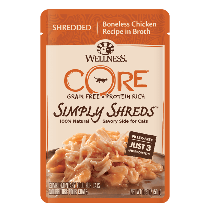 Wellness core simply shreds dog cheap