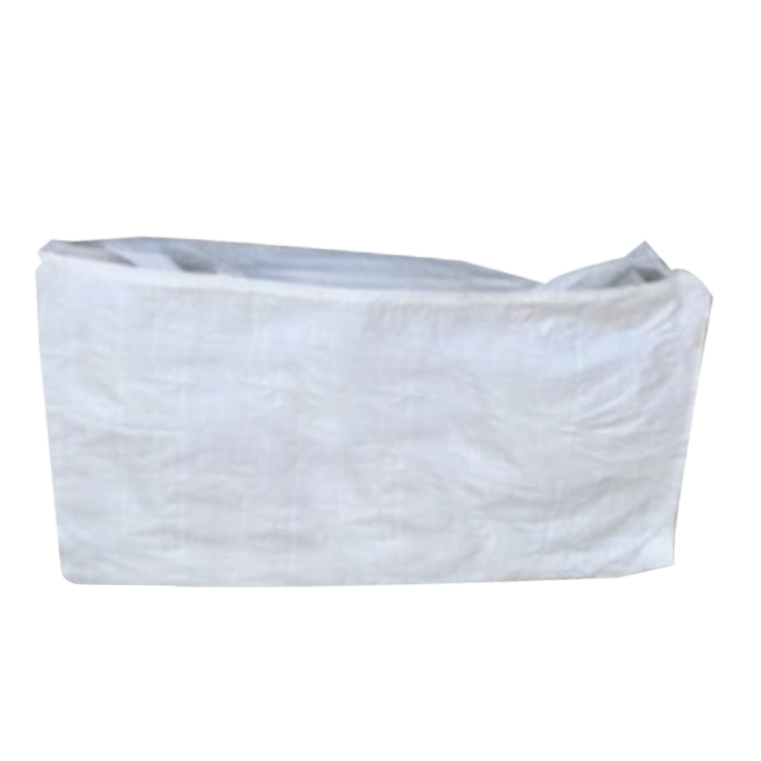 Hay Lucerne Bale Carrier White Woven Polypropylene Storage Bag - Hay Bale