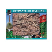 URS Ultimate 3D Backing Canyon Aquarium/Terrarium Background 60 x 45cm image