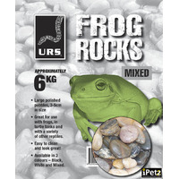 Urs Frog Rocks Amphibian Polished Stones Mixed 6kg image