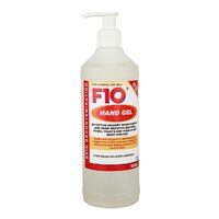 F10 Hand Skin Decontamination Antiseptic Gel Pump Pack 500ml image