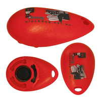 Black Dog Tear Drop Dog Training Clicker Assorted  image