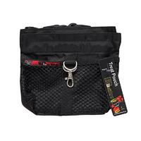 Black Dog Treat Pouch Dog Treat Bag Black Regular  image