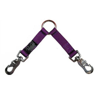 Prestige Pet Two-Dog Coupler Leash Attachment Purple 3/4 Inch x 61cm image