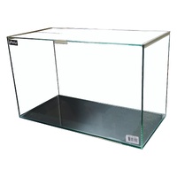iPetz Glass Aquarium with Two Glass Lid 24 x 12 x 15 Inch 65L image