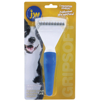 Gripsoft Dematting Rake Pet Grooming Tool for Dogs 20 x 7.5cm image