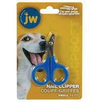 JW Pet Nail Clipper Pet Grooming Tool for Small Dogs & Cats Blue 8cm image