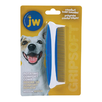 Gripsoft Rotating Comfort Comb Pet Grooming Tool for Dogs Medium 13cm image
