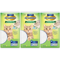 3 x Ezi Lockodour Cat Litter System Absorbant Cat Pads 4 Pack image