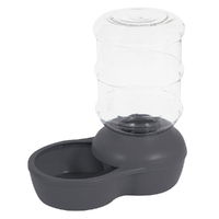 Aspen Pet Lebistro Waterer Spill-Resistant for Dogs Dark Grey 3.75L image