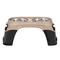 Petmate Easy Reach Diner Pet Dog Elevated Feeder & Waterer Large image