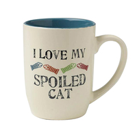 Petrageous One Spoiled Cat Hand-Crafted Coffee Mug 700ml  image