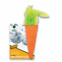 Our Pets Cosmic Catnip Filled Cat Toy Carrot 16.5cm image