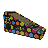 Scream Incline Cat Scratcher Loud Multicolour 48 x 20 x 25cm image