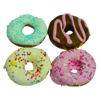 Huds & Toke Little Doggy Donuts Low Fat Dog Treat 4 Pack image