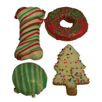 Huds & Toke Christmas Doggy Cookie Mix Dog Treat 4 Pack image