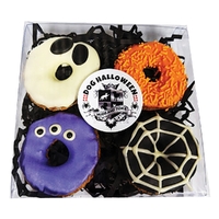 Huds & Toke Halloween Spooky Cookie Gift Box Pet Dog Treats 5cm 4 Pack image