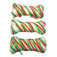 Huds & Toke White Xmas Doggy Bone Dog Treat Bulk 40 Pack image
