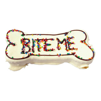 Huds & Toke Bite Me Large Bone Cookie Dog Tasty Treat image