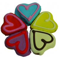 Huds & Toke Little Doggy Love Heart Cookies Dog Treat 5 Pack image