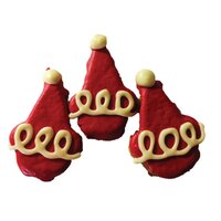 Huds & Toke Santa Hat Cookie Dog Treat 7cm Bulk 40 Pack image